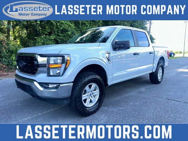 2023 Ford F-150 XL in Gray — front three-quarter view