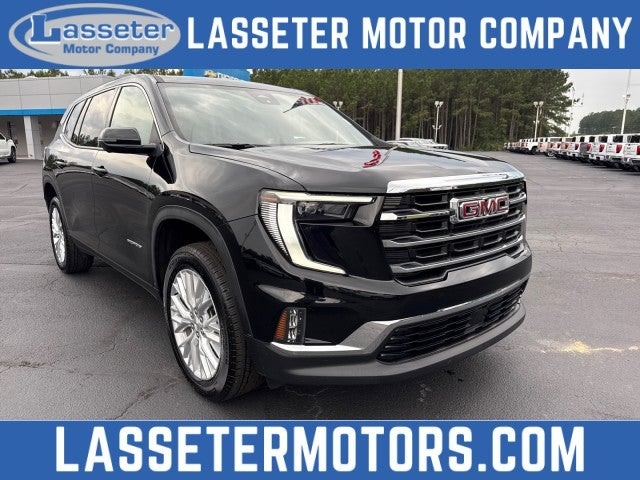 2026 GMC Acadia Elevation in Ebony Twilight Metallic — front three-quarter view
