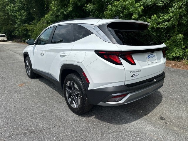 2026 Hyundai Tucson — rear three-quarter view